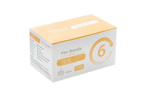 Sol-M Pen Nadel 31G 0.25mmx6mm (100 Stk)