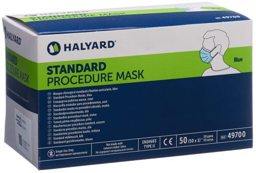 HALYARD Procedure Mask Protect, Typ IIR (50 Stk)