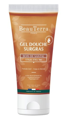 BeauTerra reichhaltiges Duschgel Sandelholz (200ml)