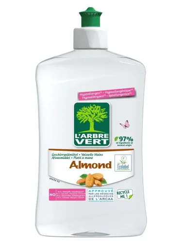 L'ARBRE VERT Öko-Geschirrspülmittel Mandel (500ml)