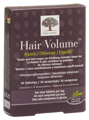 NEW NORDIC Hair Volume Tabletten (30 Stk)