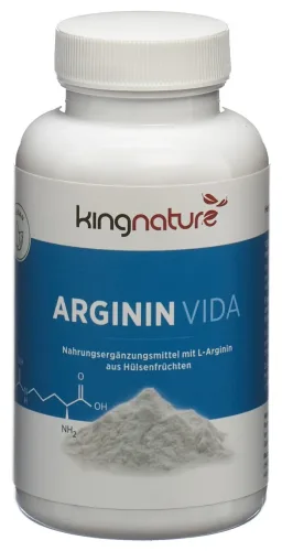 kingnature Arginin Vida Kapseln 2250mg (120 Stk)