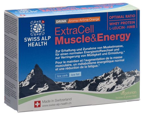 EXTRA CELL Muscle&Energy Drink Orange 20 x 21.4 g