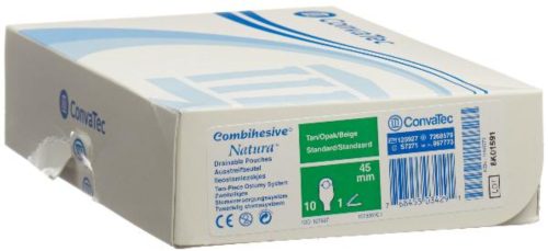 ConvaTec Natura Ileostomie Beutel Standard opak 45mm (10 Stk)
