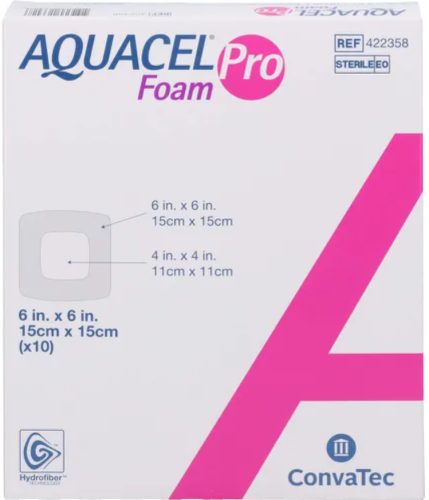 ConvaTec AQUACEL Foam Pro 15x15cm (10 Stk)