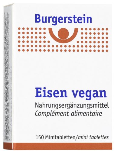 Burgerstein Eisen vegan Tabletten 150 Stück