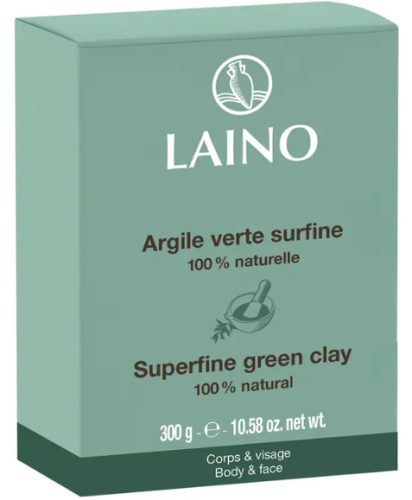LAINO Grüne feine Tonerde, 100% natürlich (300g)