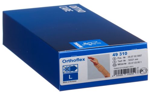 THUASNE Orthoflex Handgelenkbandage L, 21cm links weiss (1 Stk)