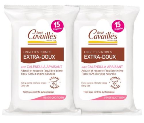 Roge Cavailles Intimtücher Extra Sanft Duo (2x15 Stk)