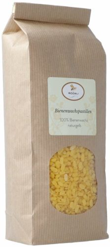 RÖÖSLI Bienenwachspastillen naturgelb (500g)