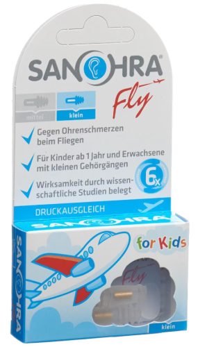 Sanohra, SANOHRA FLY Ohrenst&ouml;psel Kinder 2 Stk