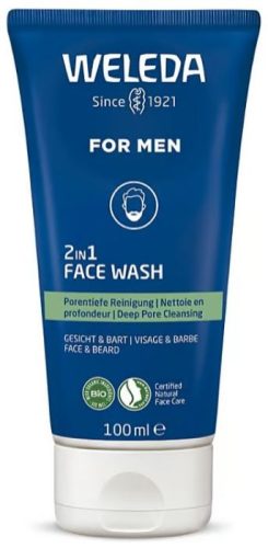 Weleda, Weleda FOR MEN Face Wash 2in1 (100ml)