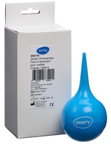 Sanity Ohrspritze Gr9 135ml (1 Stück)