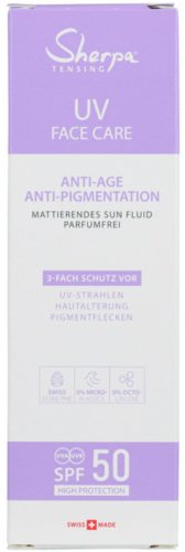 Sherpa Tensing, Sherpa Tensing Sherpa Sun Fluid Anti-Age/Pigment SPF