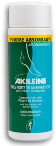 AKILEÏNE Grün Anti-Transpirant Fusspuder (75g)
