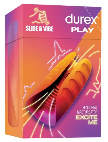 Durex Play Vibe & Slide Sensorial Masturbator (1 Stk)