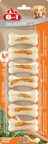 8in1, 8in1 Delights Strong Kauknochen Kiefertraining XS 7 Stück