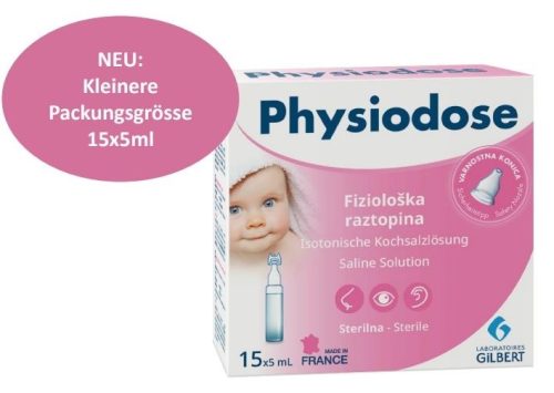 Physiodose Physio Kochsalzlösung steril (15x5ml)