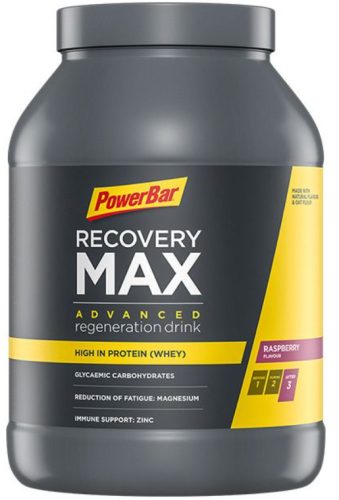 POWER BAR, POWER BAR Kohlenhydrat-Eiweiß-Getränkepulver Recovery Max Raspberry 1144g bunt