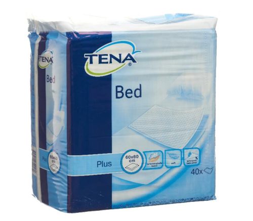 Tena Bed Plus Krankenunterlage 60 x 60cm (40 Stk)