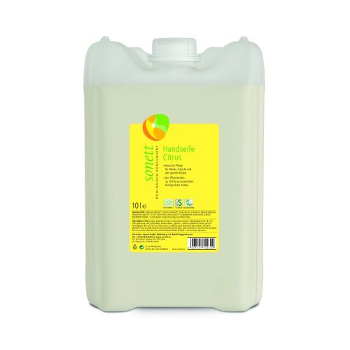 Sonett Handseife Citrus Bidon (10 Liter)