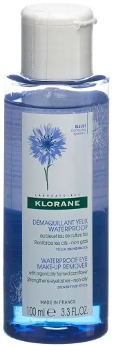 KLORANE - Waterproof Make-up-Entferner, BIO-Kornblume, 100  ml