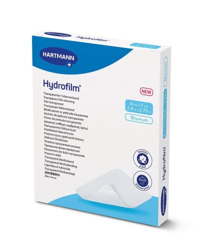 Hydrofilm Transparentverband 6x7cm steril (1 Stück)