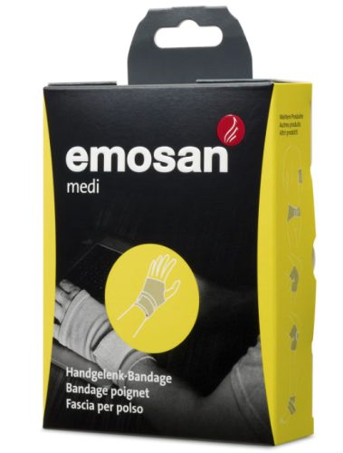 Emosan medi Handgelenk Bandage S/M, Umfang Handgelenk 15-20cm (1 Stk)