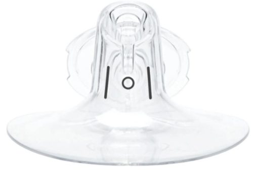 Elvie, Breast Cups for Elvie Pump (2-Pack)[Transparent-28-mm], 28 mm - Amorana