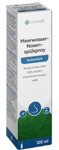 LIVSANE Meerwasser-Nasenspülspray isotonisch