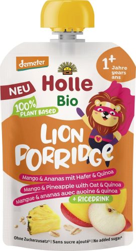 Holle Bio Lion Porridge Quetschbeutel (110g)