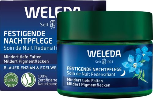 Weleda, Weleda - Festigende Nachtpflege Blauer Enzian & Edelweiss, 40 ml