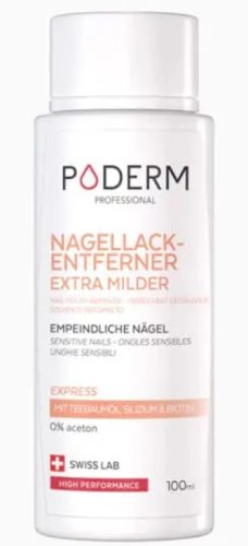 PODERM Nagellackentferner extra mild, ohne Aceton (100ml)