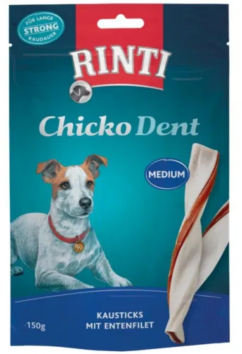 Rinti Chicko Dent Ente für Hunde (150g)