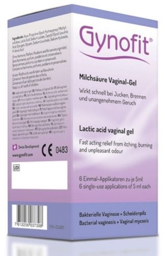 Gynofit, GYNOFIT Milchs&auml;ure-Gel Vaginalgel 6 x 5 ml