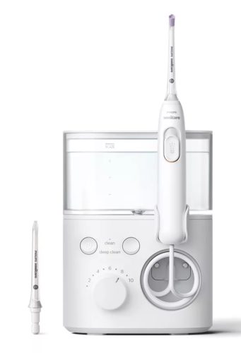 Philips Sonicare, Philips Sonicare Zahnzwischenraum-Reiniger "Power Flosser 3000 HX3711/20" 2 Stk. Aufsätze mit Quad Stream-Technologie, 2 Reinigungsmodi, 10 Intensitätsstufen