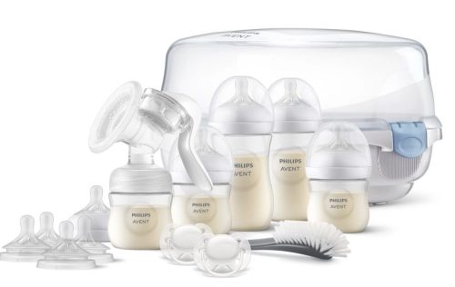 6-tlg. Starter-Set, Handmilchpumpe SCD430/50, ab Geburt