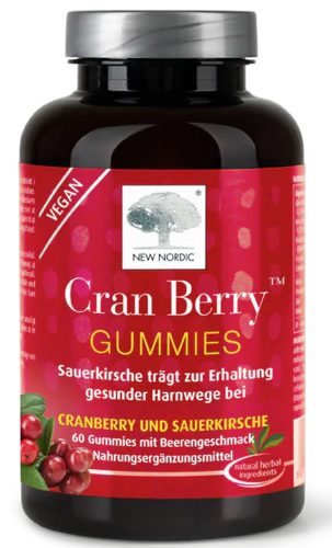 NEW NORDIC Cranberry Gummies (60 Stk)