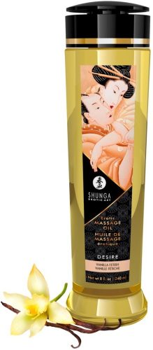 Shunga, Shunga Vanilla Massage Oil Desire 240ml, Vanille - Amorana