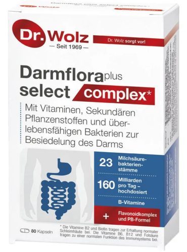 Dr. Wolz Darmflora plus select complex Kapseln (80 Stk)