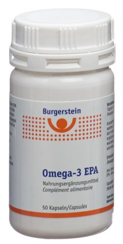 Burgerstein, BURGERSTEIN Omega 3-EPA Kaps 50 Stk