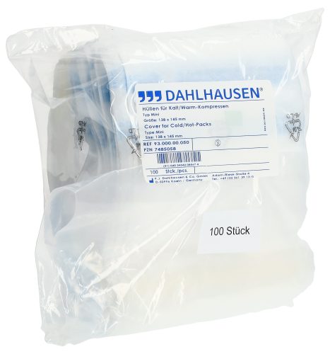 DAHLHAUSEN Schutzhülle für Kalt-/Warm-Kompressen, 13.8x14.5cm (100 Stk)