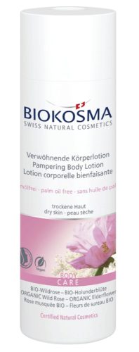 Biokosma, Biokosma Verwöhnende Körperlotion Bio-Wildrose – Bio-Holunderblüte