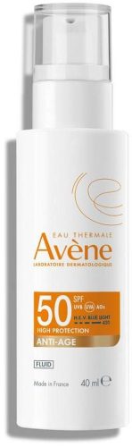 Avene - Ultra Fluid Anti-Aging SPF 50+, Sonnenschutz, 40 ml