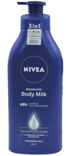 Nivea, Nivea - Body Milk, Reichhaltig, 625 ml