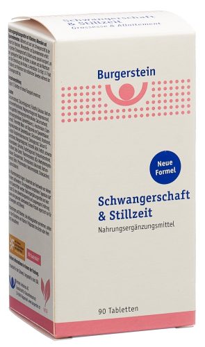 Burgerstein Schwangerschaft & Stillzeit Tabletten (90 Stk)