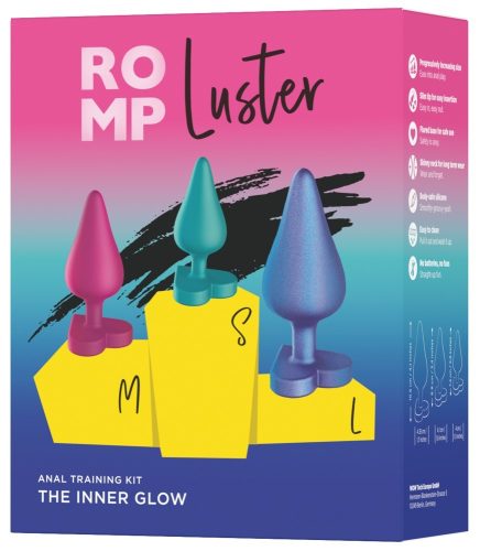 ROMP, Romp Luster Silikon Butt Plug Set