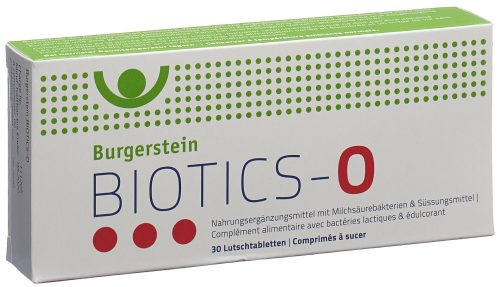 Burgerstein, BURGERSTEIN Biotics-O Tabl Blist 30 Stk