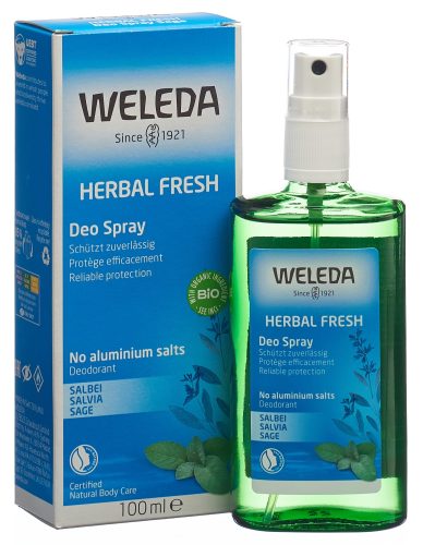 Weleda, Weleda Herbal Fresh Deo Spray Salbei Deodorants 100 ml