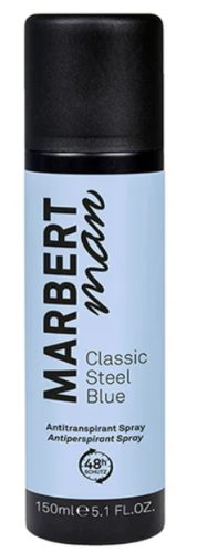 MARBERT, Marbert Man Classic Steel Blue Antitranspirant Spray Deodorant Spray 150 ml